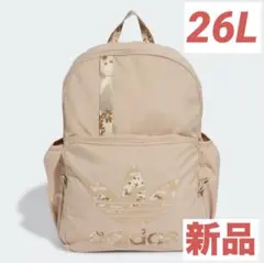 【新品】adidas ライフスタイル オリジナルス バッグ ベージュ リュックのサムネイル