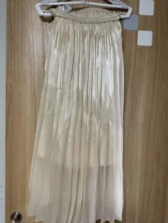プリーツ ロングスカート Fサイズ