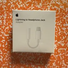 Apple Lightning to Headphone JackAdapter