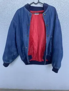 INGEBORG インゲボルグ デニムジャケット ジップアップ ストレッチ素材 