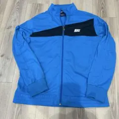 ジップアップジャケット 青　ナイキ トラックジャケット ヴィンテージ 80s