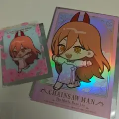 劇場版 チェンソーマン レゼ篇 プリンスホテル メタリックポストカード パワー