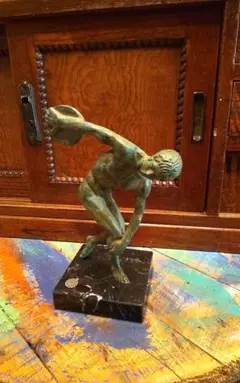 アンティーク モダン 【ブロンズ像 フラミンゴ】 デコアート 20cm 2kg アンティーク モダン 【ブロンズ像 フラミンゴ】 デコアート 20cm 2kg