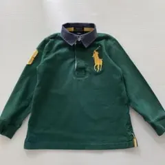 Polo Ralph Lauren グリーン ポロシャツ 4/4T