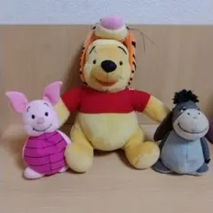 くまのプーさん ピグレット イーヨー ぬいぐるみ セット まとめ売り