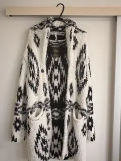 Karl Kani ネイティブ柄 ロングカーディガンXXL