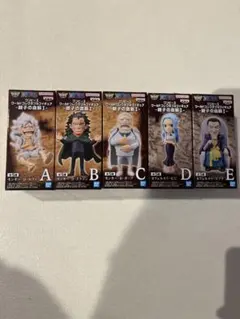 ワンピース ワールドコレクタブルフィギュア 親子の血筋I コンプ