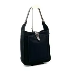 HERMES エルメス マルワリPM ショルダーバッグ キャンバス 黒 □M刻印のサムネイル