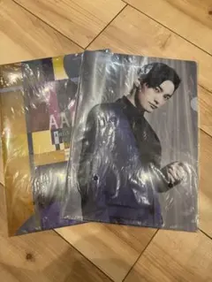 AAA アーティスト写真 クリアファイル 2枚セット