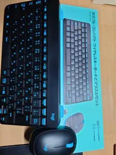 美品 Logicool MK245 Nano ワイヤーレスキ−ボ−ド&マウス