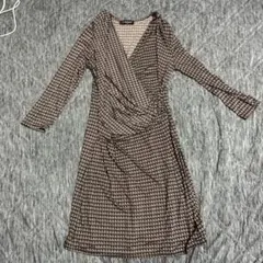 esperance PARIS カシュクールワンピース 長袖