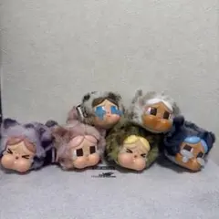 クライベイビー 猫ヒョウ柄 ブレスレットぬいぐるみ6体セット