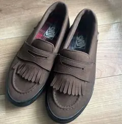 【期間限定お値下げ】Vans×fudge フリンジ付き ローファー ブラウン FUDGE｜VANS Special Model | ABC-MART 【公式通販】