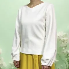 OPAQUE.CLIP Ｖネック カットソー トップス