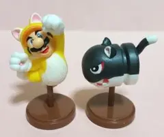 チョコエッグ／スーパーマリオ3Dワールド1／ネコマリオ、マグナムネコキラー
