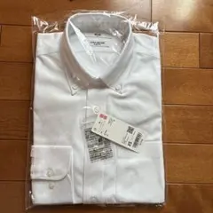 新品未使用未開封品タグ付UNIQLO スーパーノンアイロンシャツ XS ホワイト