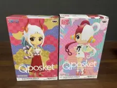 ワンピース Qposket フィギュア ヤマト・ウタ2体セット
