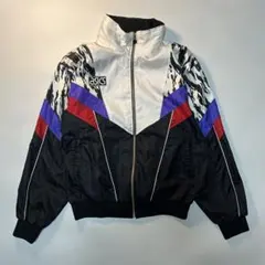 90s asics nylon windbreaker