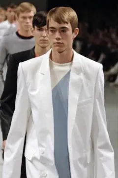 RAF SIMONS 2002SS テロ期 ウールチェスターコート raf simons ラフシモンズ スクールコート チェスターフィールド サイズ