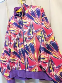 アディダス 90s デサント製 ジャージ トラックジャケット ピンク xo