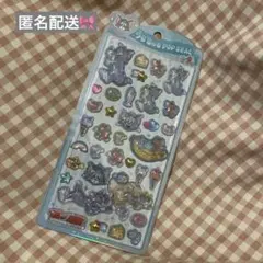 正規品　うるちゅるポップシール　プチドロップステッカー 　トムとジェリー