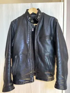 Schott レザージャケット ブラック 34