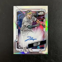 Zack Gelof ザック・ゲロフtopps autograph cosmic