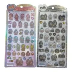 【正規品】モンチッチ うるちゅるポップシール2枚セット