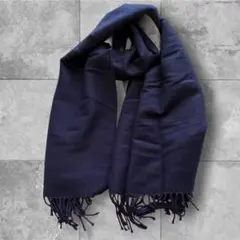 カシミヤ　マフラー リバーシブル 紫 プレゼント クリスマス 高見え ギフト