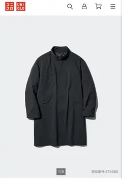 2025 UNIQLO ウィンドプルーフ2WAYコート【L】