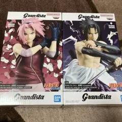 NARUTO-Grandista フィギュア　サクラ、サスケ 計2体セット