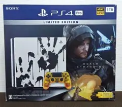 PS4 デスストランディング　リミテッドエディション　本体 デス・ストランディング』限定デザインのPS4 Pro本体同梱版が