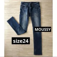 MOUSSY スキニーデニム