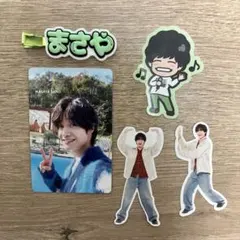 Aぇ! group 佐野晶哉 ステッカー トレカ ヘアクリップ