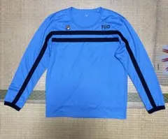 FILA メンズ　Tシャツ　長袖　XL ブルー
