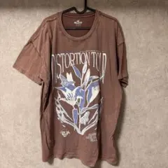 Hollister ブラウン オーバーサイズTシャツ