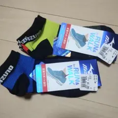 MIZUNO　ショート　くるぶし　ソックス　靴下　24〜26cmのサムネイル