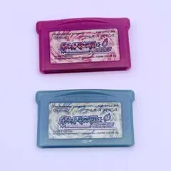 【セット販売】ポケットモンスター　リーフグリーン　ファイアレッド　ソフトのみ