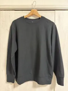 【UNIQLO】ソフトニットフリースクルーネックT