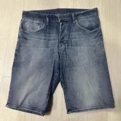 H&M デニムハーフパンツW32