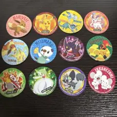 ポケモン　ヌードル　コレクションシール　12枚セット