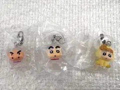 クレヨンしんちゃん めじるしアクセサリー３　パステルカラー　3点セット