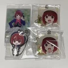 推しの子 有馬かな 名場面アクリルチャーム ウエハースカード ラバーストラップ