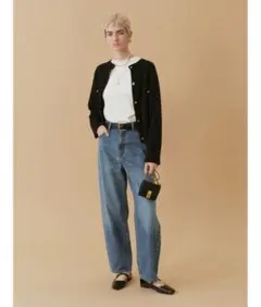 ミラオーウェン　ワイドデニムパンツ　デニムのサムネイル