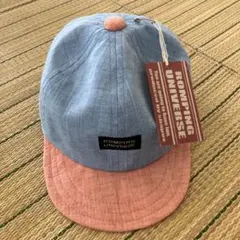 ROMPING UNIVERSE キッズ キャップ ブルー ピンク　新品未使用のサムネイル