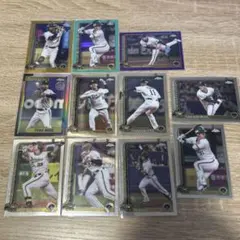 オリックス・バファローズ まとめ売り　topps BBM 野球チップス