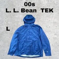 00s ヴィンテージ L.L.Bean TEK ナイロンジャケット ブルー L