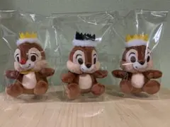 ディズニー チップ&デール ファンカラ マスコット 王冠 黒 黄色 - メルカリ