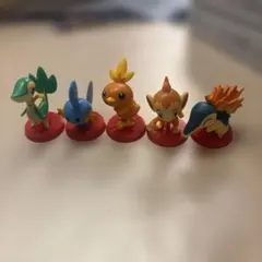 ポケモン チョコエッグ 旅立ちの3匹　5体セット