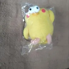 ポインコ ストラップ ぬいぐるみ　黄色　イエロー　ドコモのサムネイル